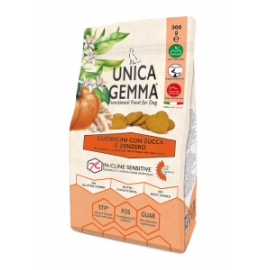 UNICA NATURE Cuoricini con Zucca e Zenzero - Snack Senza Glutine