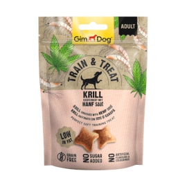 GimDog Snack Krill raffinato con semi di canapa