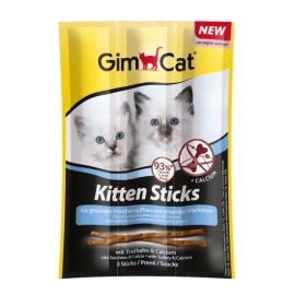 GIMCAT KITTEN STICK TACCHINO 3X3G