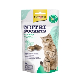 GimCat Nutri Pockets con Erba gatta e Multivitaminica