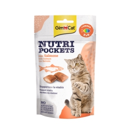 GimCat Nutri Pockets con Salmone e Omega