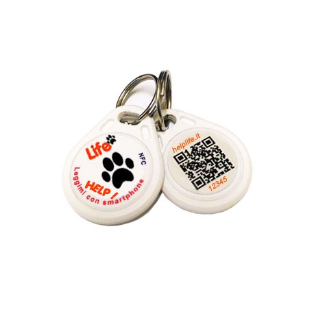 Medaglietta LIFE Pets NFC
