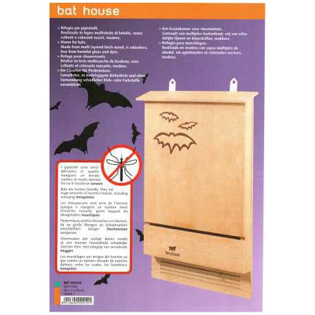 BAT HOUSE - Casetta per pipistrelli