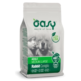 OASY ONE ANIMAL PROTEIN • Adult Medium/Large Coniglio