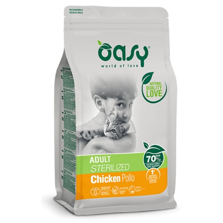 Oasy LIFESTAGE • Adult Sterilized Pollo