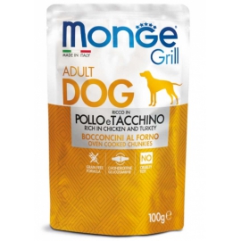 Monge Bocconcini – Ricco in Pollo e Tacchino – Adult