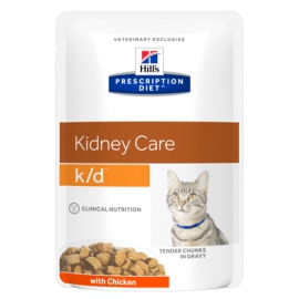 Hill's PRESCRIPTION DIET k/d Alimento per Gatti con Pollo