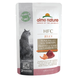 Almo Nature HFC Jelly Filetto di Tonno con Gamberetti