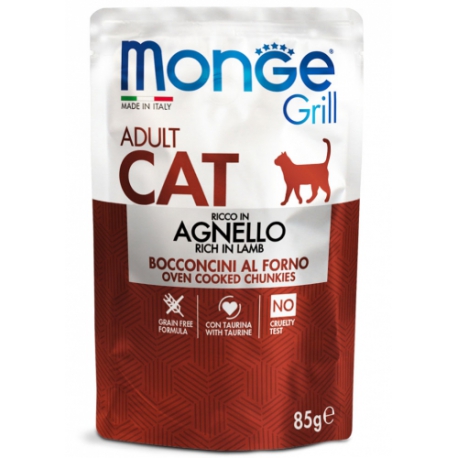 MONGE  Jelly –  Ricco in Agnello – Adult